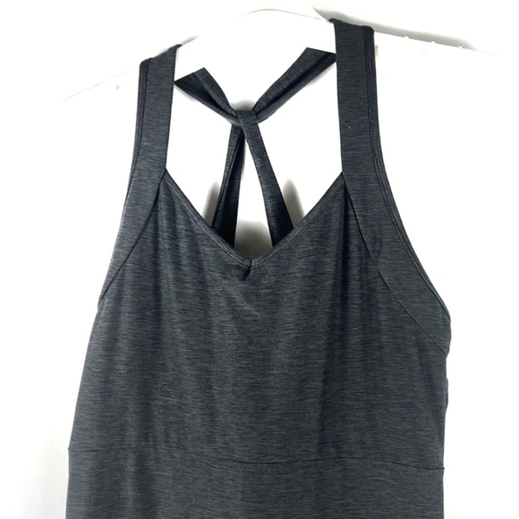 Kyodan Moss Jersey Dress Built-in shelf Bra Sleeveless Dress Sz: Small - Picture 4 of 9